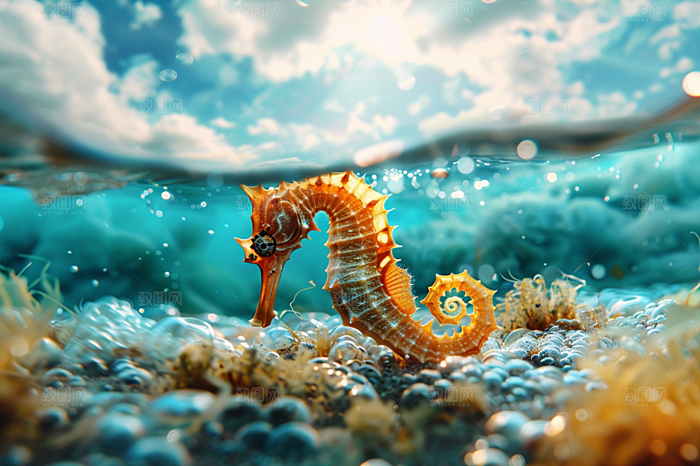 海马大海生态素材