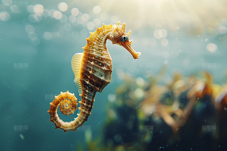 海马海洋生物生态素材