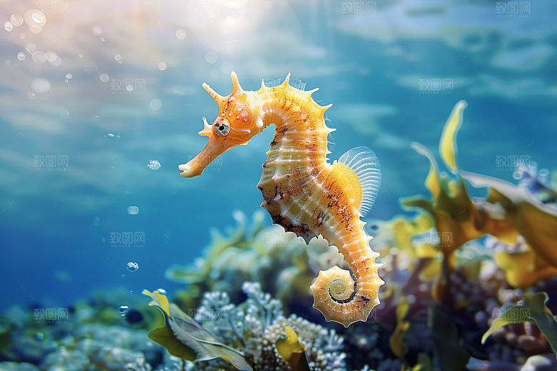 海马海洋生物高清素材