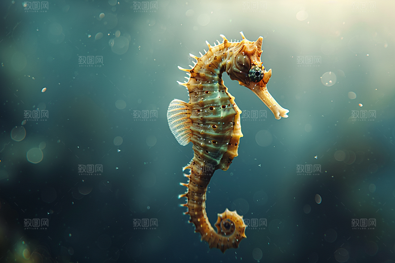 海马海洋生物生态素材