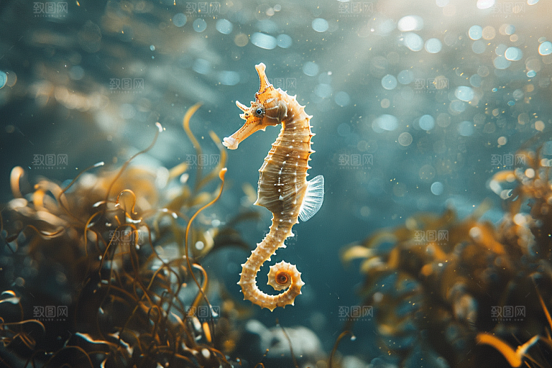 海马保护环境自然素材