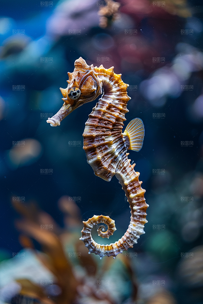 海马珊瑚礁环保素材