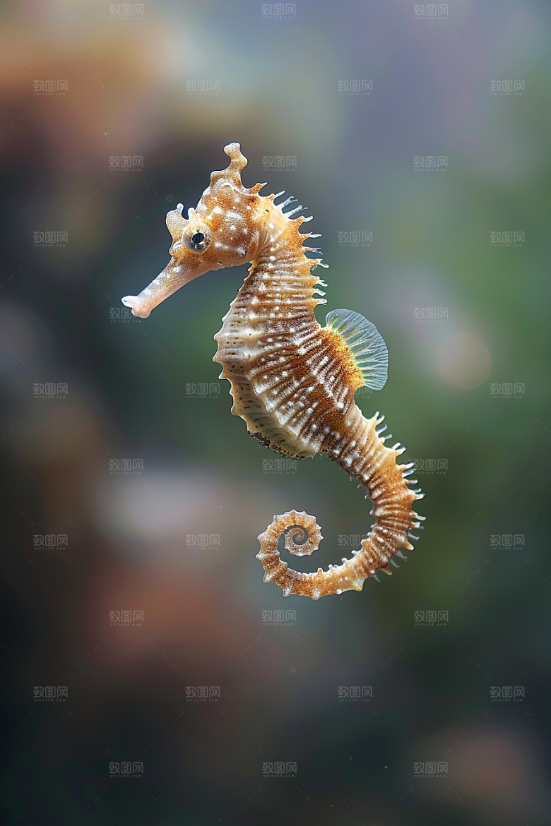 海马海洋生物珊瑚礁素材