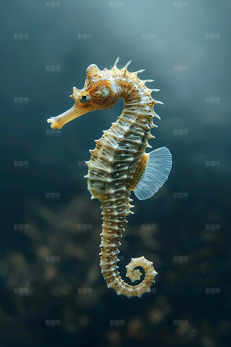 海马保护环境生态素材