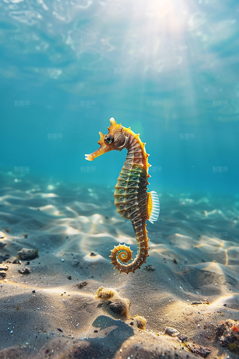 海马环保珊瑚礁素材