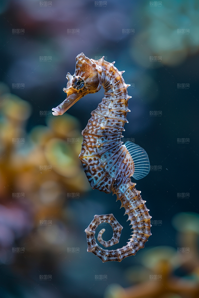 海马保护环境生态素材