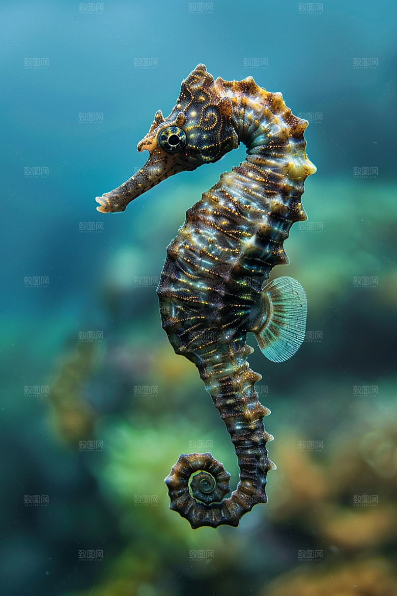 海马保护环境自然素材