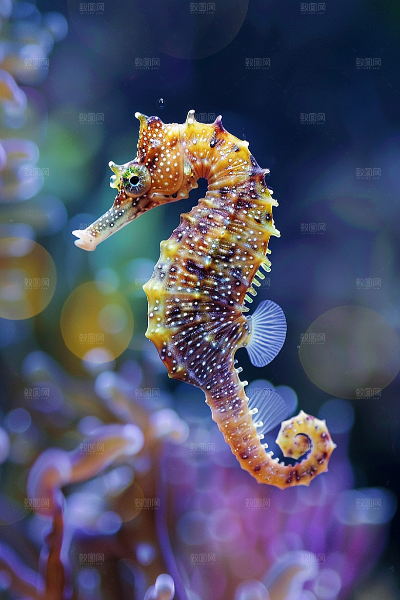 海马保护环境保护动物素材