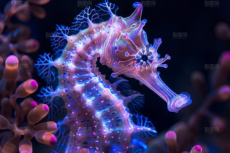 海马海底自然素材