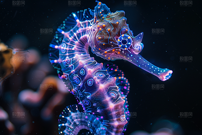 海马保护动物环保素材
