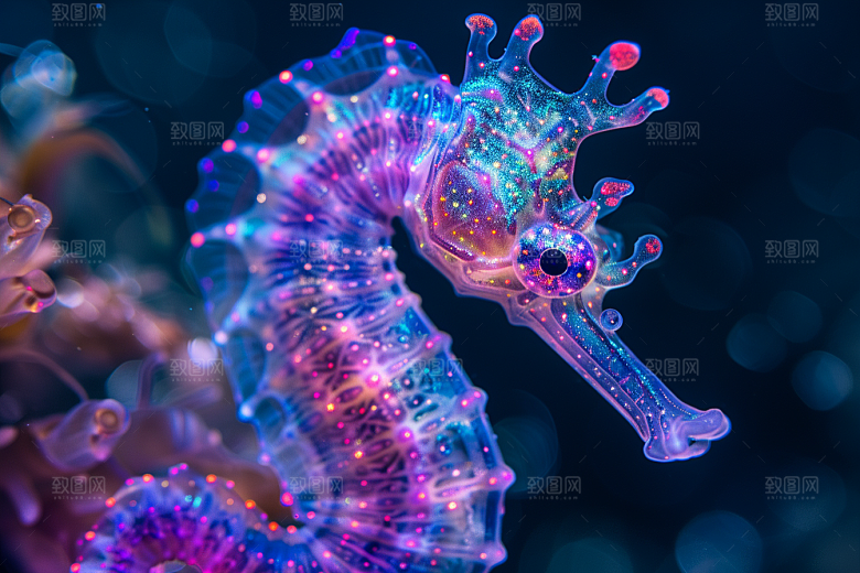 海马海底大海素材