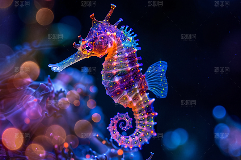 海马保护动物自然素材