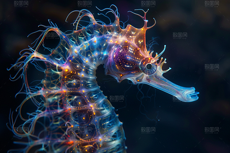 海马生态大海素材