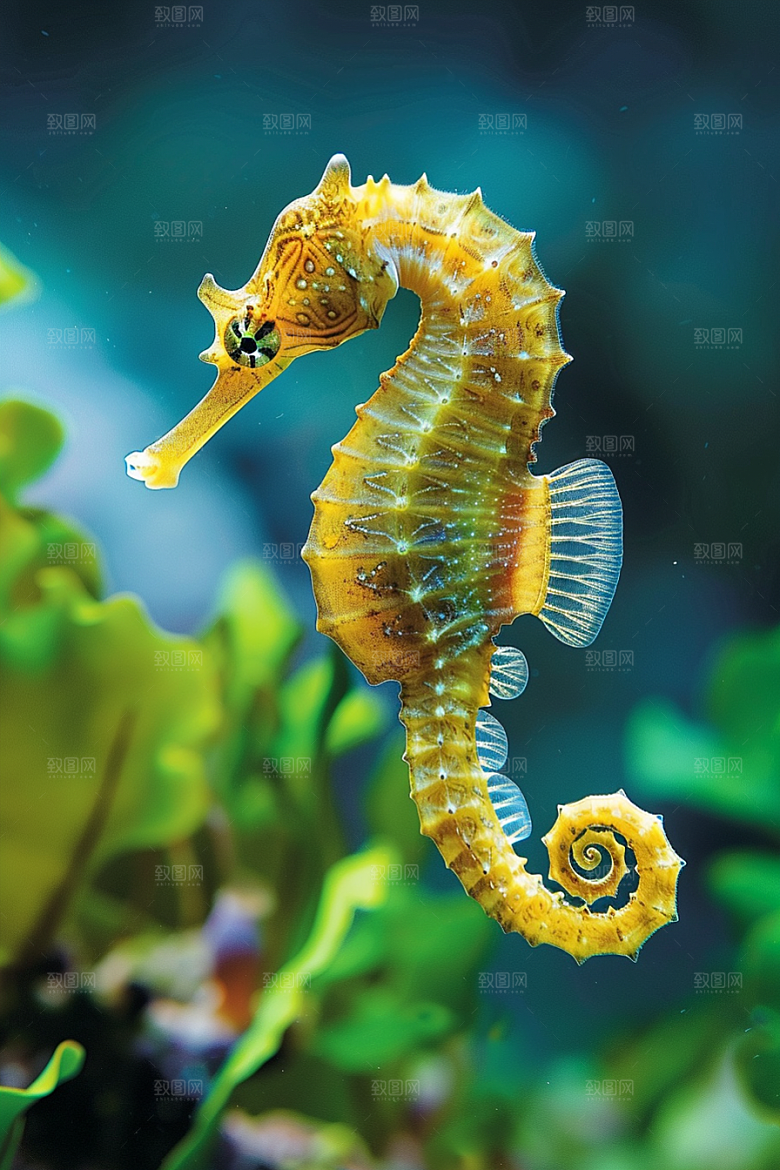 海马保护环境保护动物素材