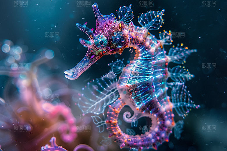 海马保护动物环保素材