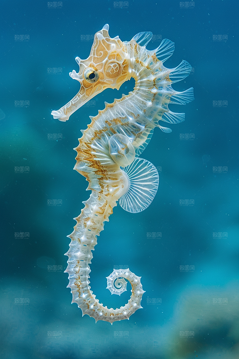 海马生态大海素材