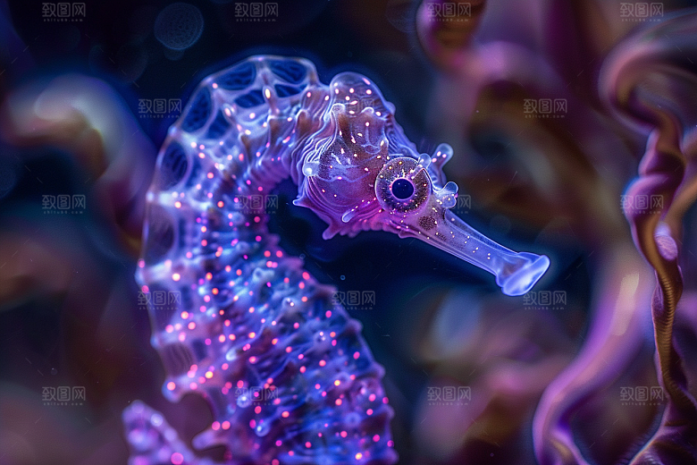 海马环保珊瑚礁素材