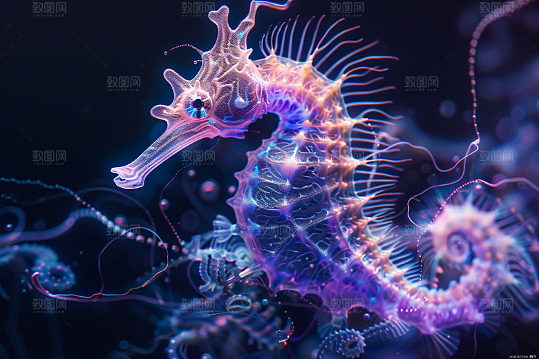 海马海洋生物高清素材