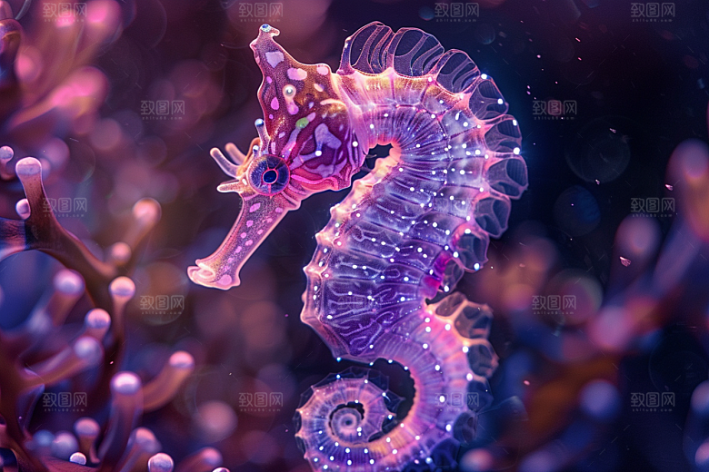 海马海底生态素材