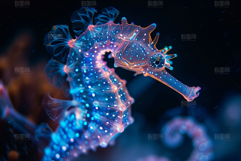 海马生态海底素材