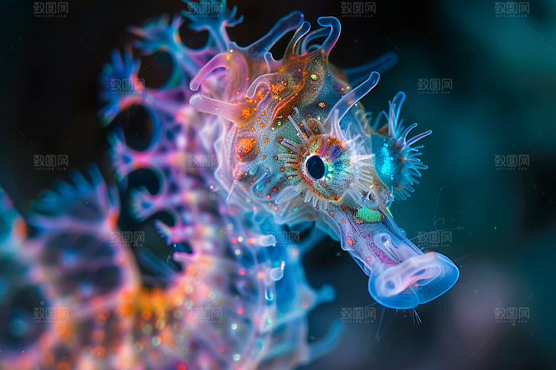 海马生态高清素材