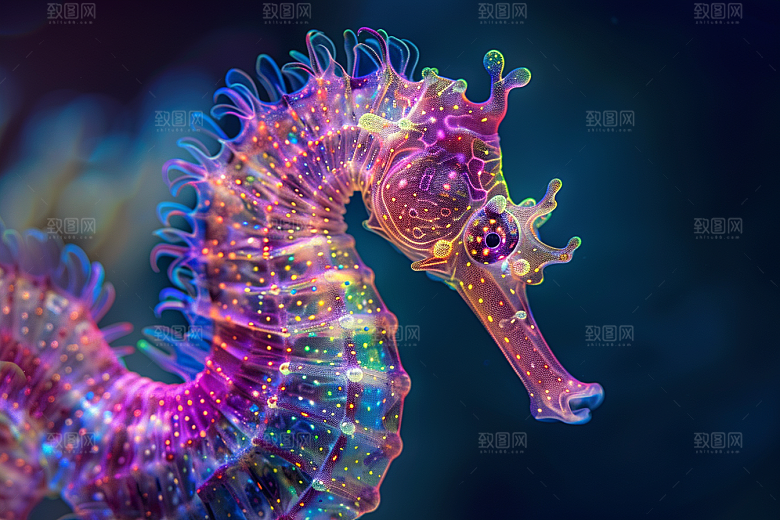 海马生态海洋生物素材