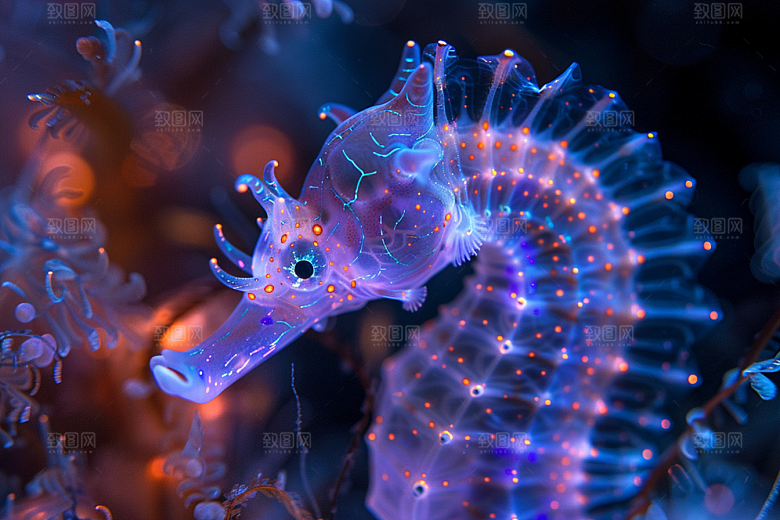 海马保护动物生态素材