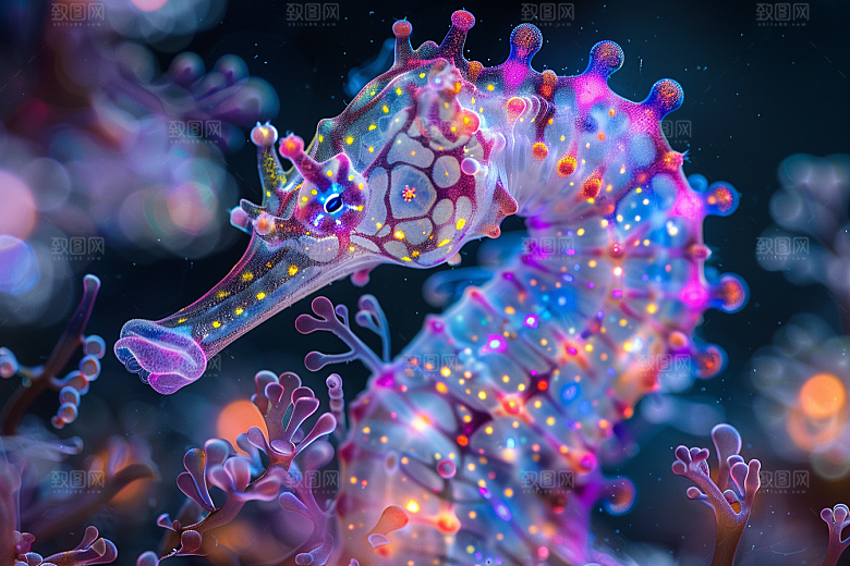 海马海底海洋生物素材