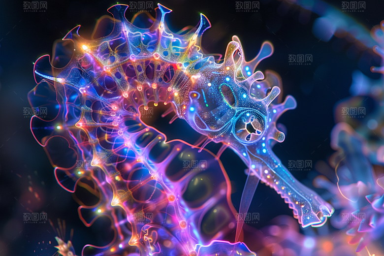 海马保护环境保护动物素材
