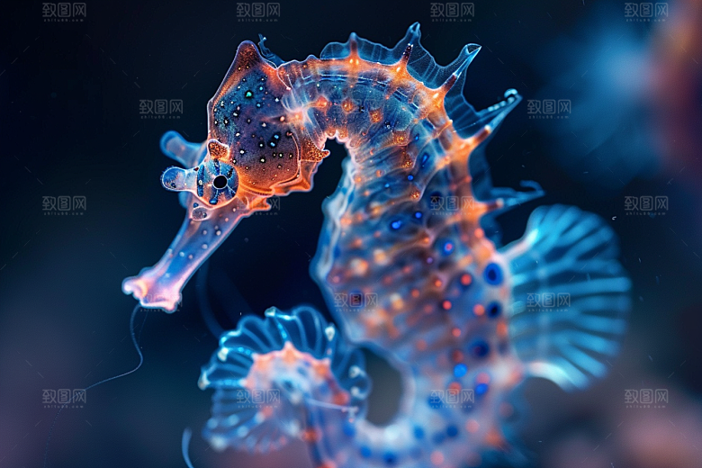 海马保护动物环保素材