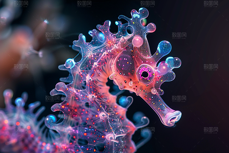 海马海洋生物自然素材