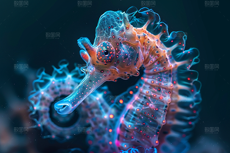 海马生态高清素材