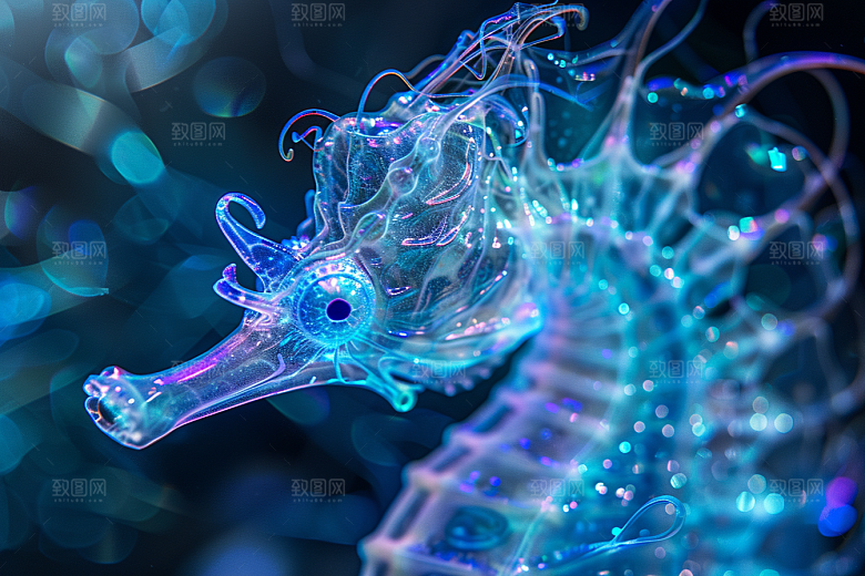 海马海洋生物大海素材