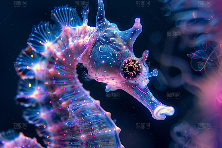 海马珊瑚礁保护环境素材