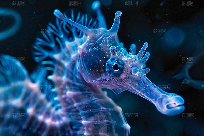 海马保护环境海底素材