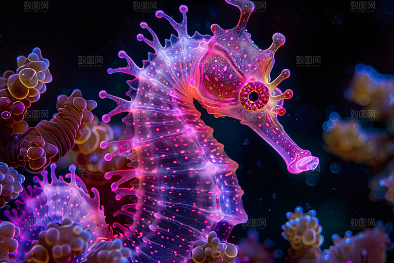 海马保护动物自然素材