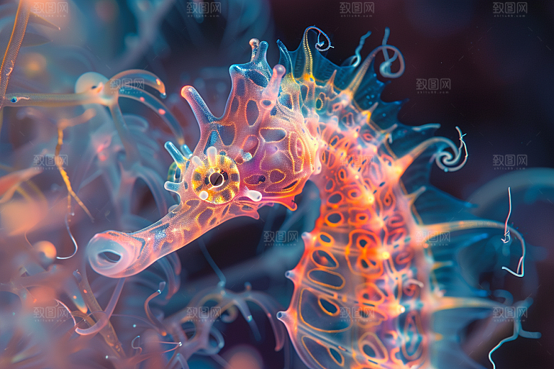 海马自然保护环境素材