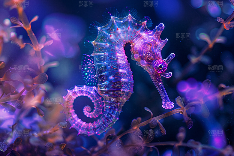 海马自然海底素材