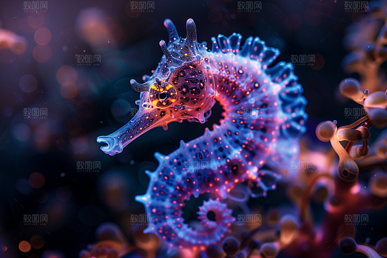 海马高清海底素材