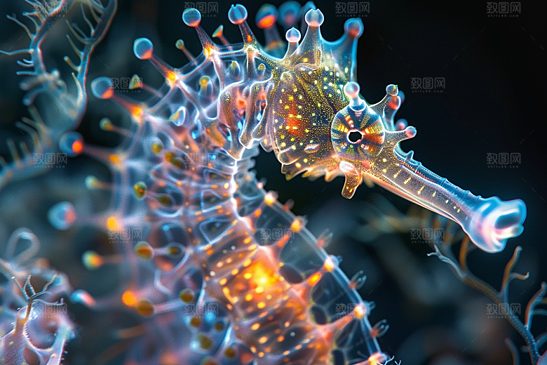 海马生态海底素材