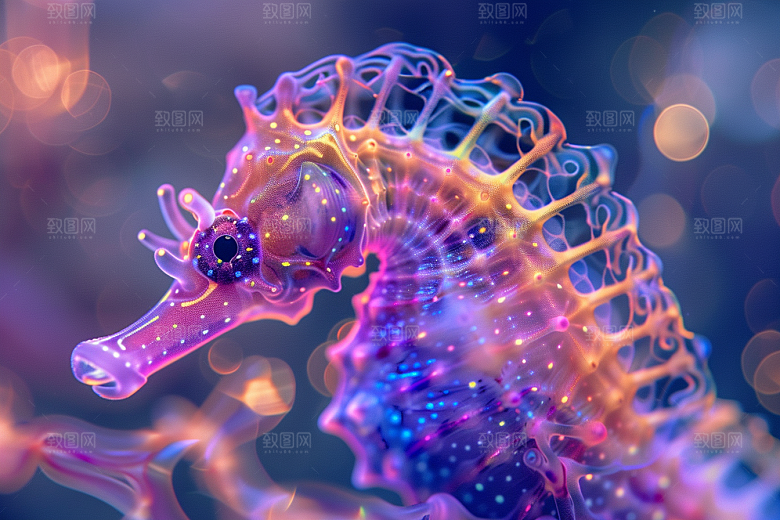 海马保护环境自然素材