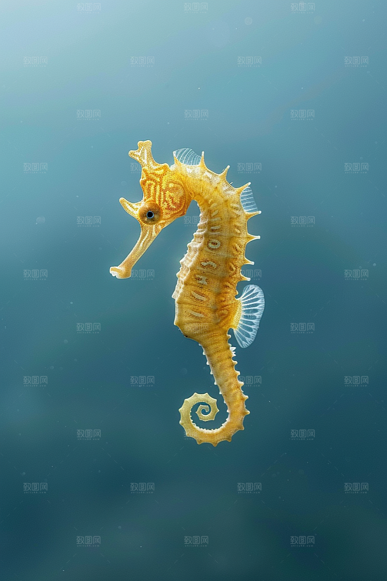 海马珊瑚礁海底素材