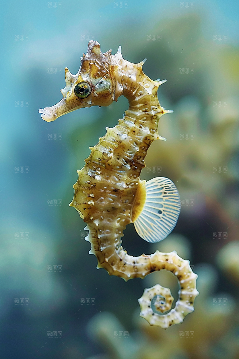 海马生态大海素材