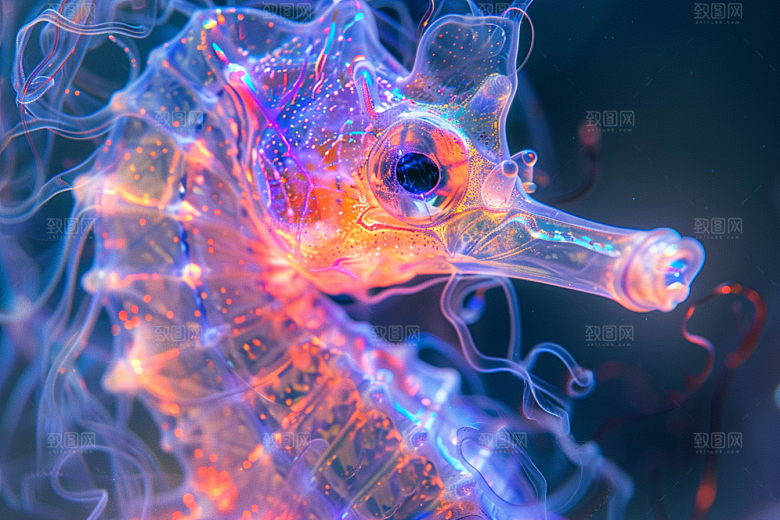 海马保护动物海洋生物素材