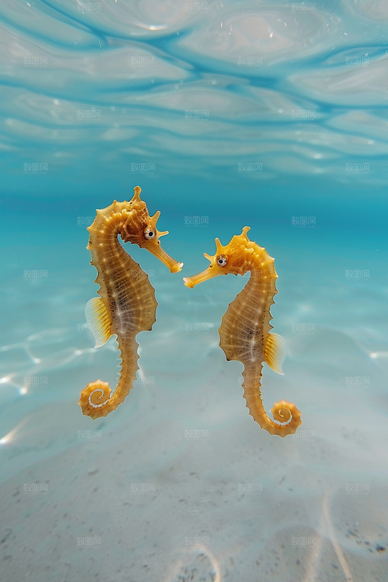 海马自然高清素材