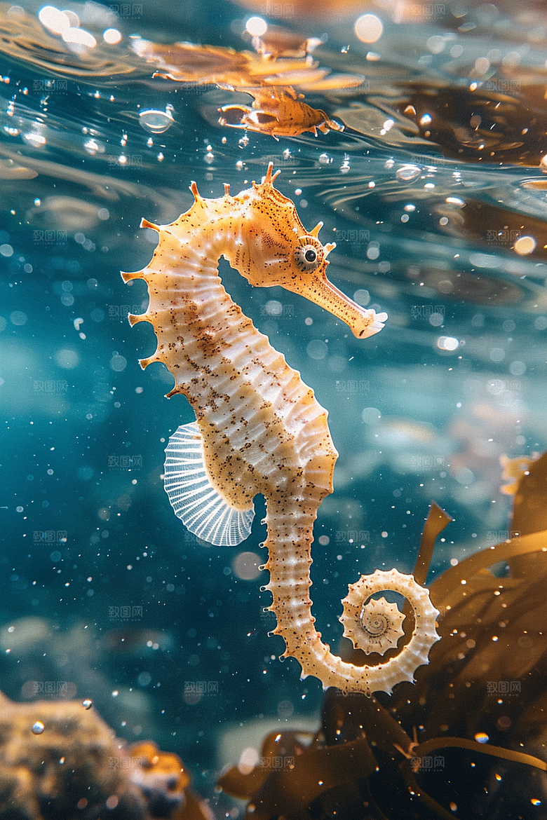 海马保护环境保护动物素材