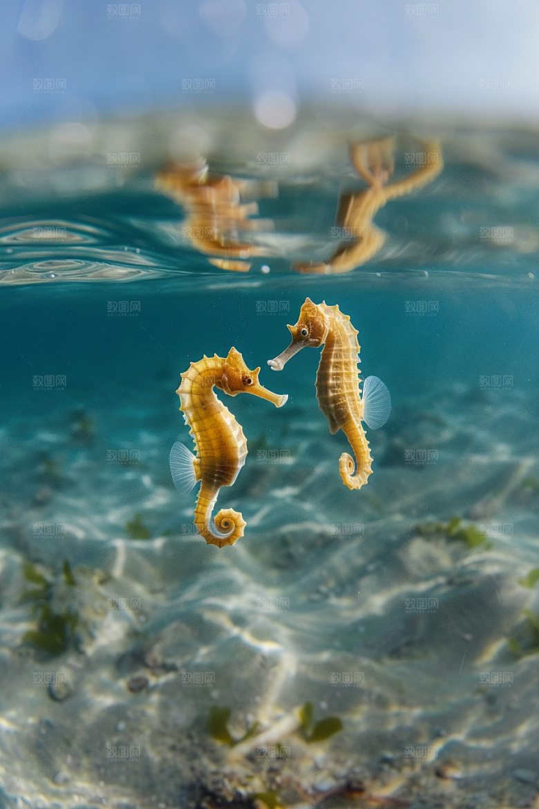 海马高清海底素材