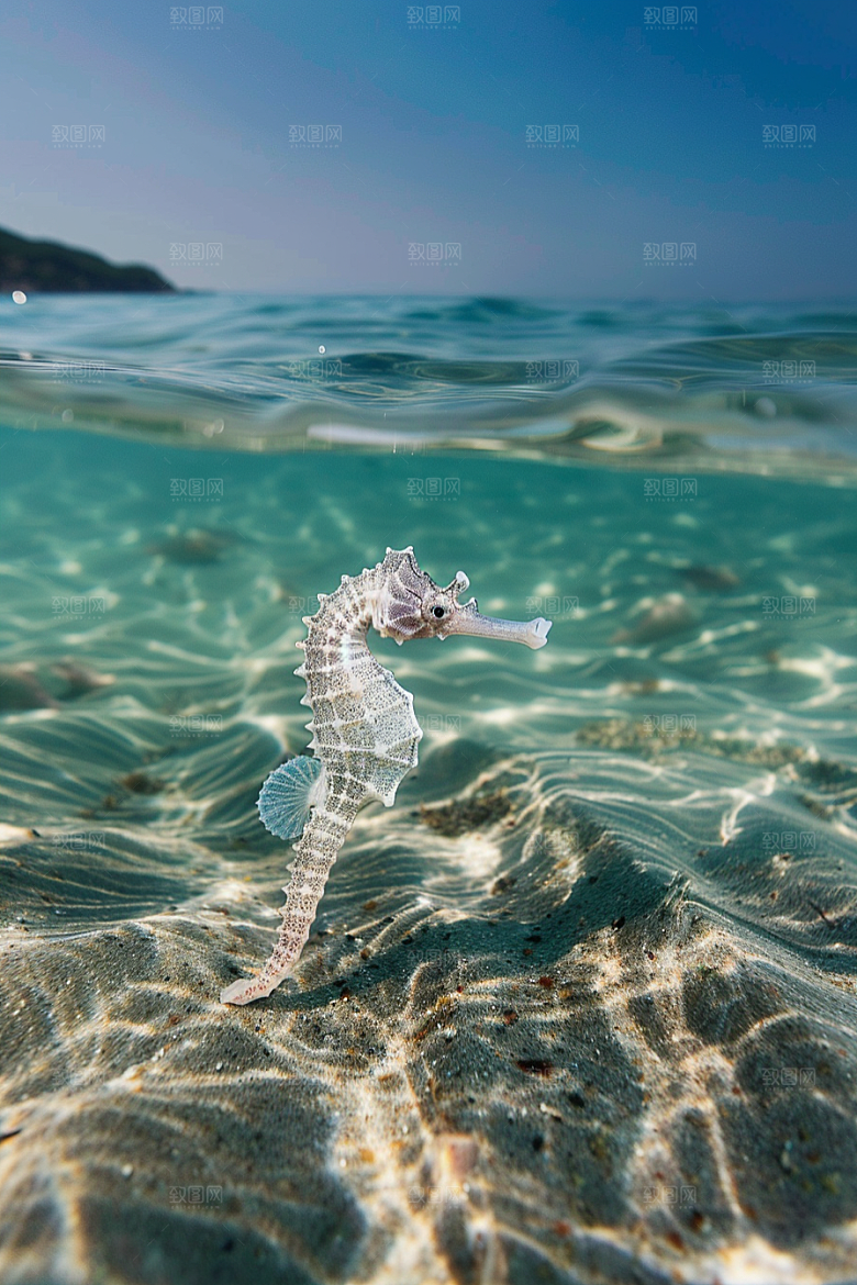 海马保护动物环保素材