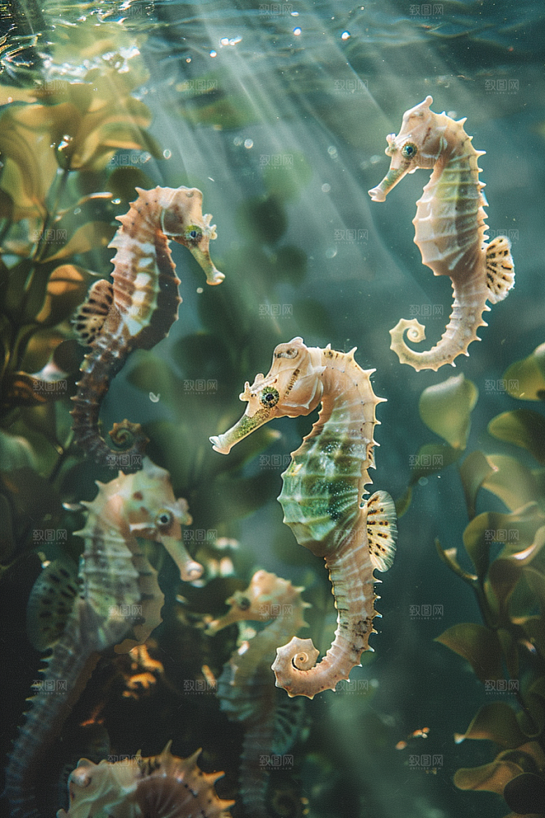 海马自然大海素材