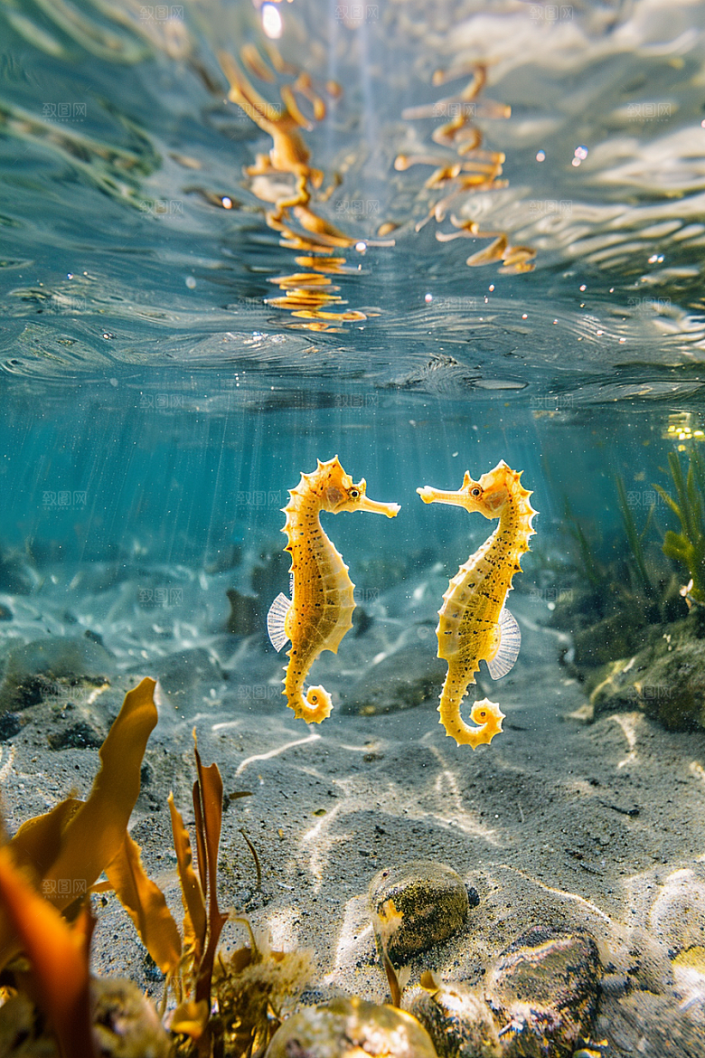 海马海洋生物高清素材